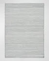 Nourison Carson Flatweave Rug, 6' X 9' In Light Blue