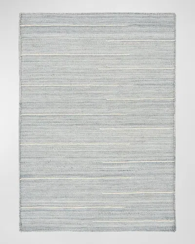 Nourison Carson Flatweave Rug, 8' X 10' In Light Blue