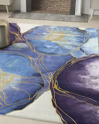 Nourison Channa Hand-tufted Rug In Blue