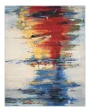 Nourison Chroma Crm05 Area Rug, 7'9 X 9'9 In Crimson