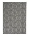 Nourison Cozumel Czm01 Area Rug, 7'10 X 9'10 In Dark Grey