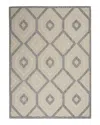 Nourison Cozumel Czm02 Area Rug, 4' X 6' In Cream
