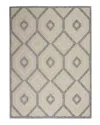 Nourison Cozumel Czm02 Area Rug, 5'3 X 7'3 In Cream