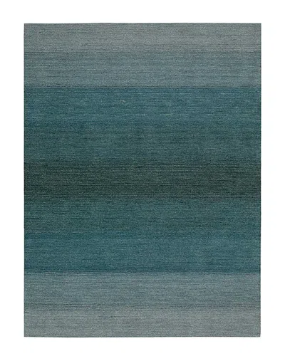 Nourison Calvin Klein Home Linear Glow Hand-made Wool Rug