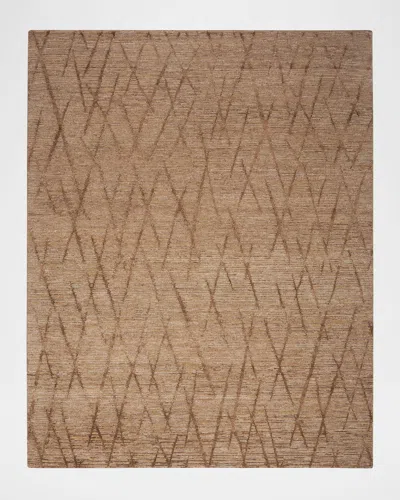 Nourison Dutch Hand-knotted Rug, 5' X 8' In Brown