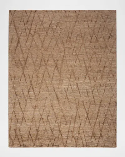 Nourison Dutch Hand-knotted Rug In Brown