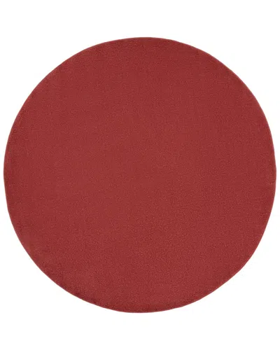 Nourison Essentials Nre01 Polypropylene Area Rug In Red