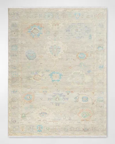 Nourison Gerish Hand-knotted Rug In Gray