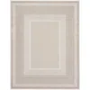 Nourison Glitz Glz07 7'10"x9'10" Ivory Rectangular Area R