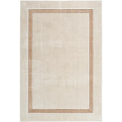 Nourison Glitz Glz08 5'3"x7'3" Ivory Cream Area Rug