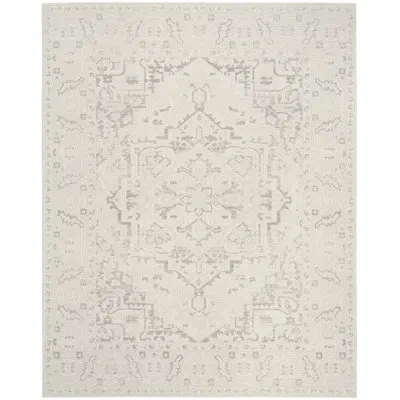 Nourison Grace Grey Vintage Indoor Rug In Gray