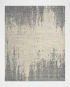 Nourison Hawk Hand-woven Rug, 8' X 10' In Slate, Beige 