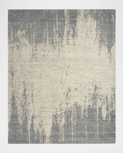 Nourison Hawk Hand-woven Rug In Gray