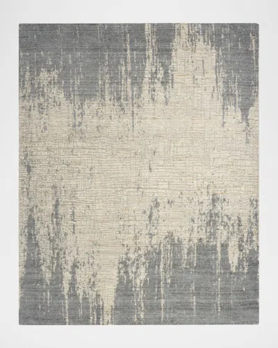 Nourison Hawk Hand-woven Rug In Gray
