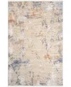 Nourison Home Abstract Hues Abh01 3'3"x5'3" Area Rug In Beige,gray