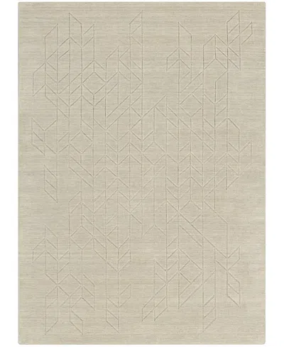 Nourison Home Alessia Ale01 7'9x9'9 Area Rug In Brown