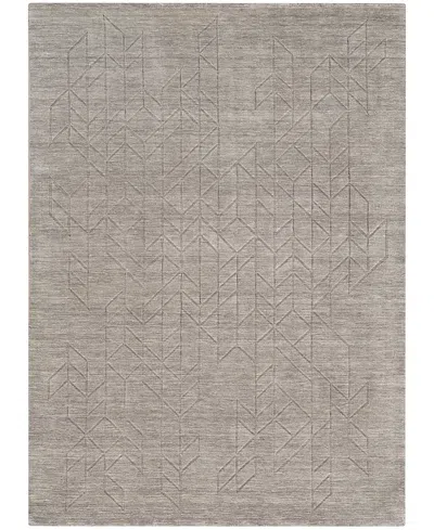 Nourison Home Alessia Ale01 7'9x9'9 Area Rug In Gray