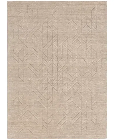 Nourison Home Alessia Ale01 7'9x9'9 Area Rug In Neutral