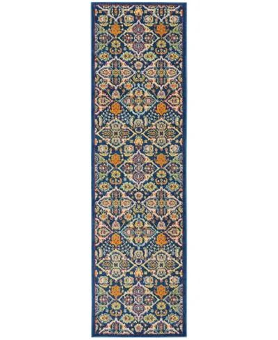 Nourison Home Allur Alr03 2'3" X 7'6" Runner Rug In Multi