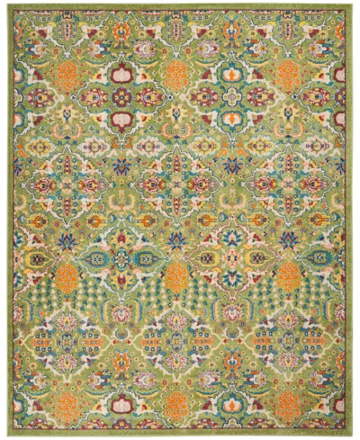 Nourison Home Allur Alr03 7'10" X 9'10" Area Rug In Multi