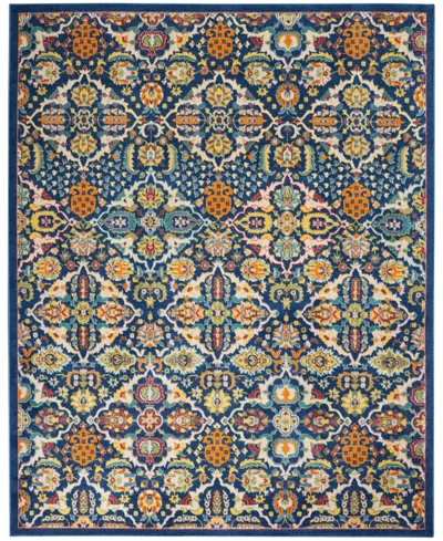 Nourison Home Allur Alr03 7'10" X 9'10" Area Rug In Multi