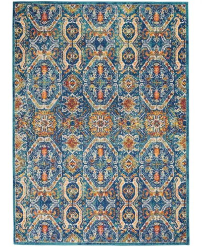 Nourison Home Allur Alr05 7'10" X 9'10" Area Rug In Multi