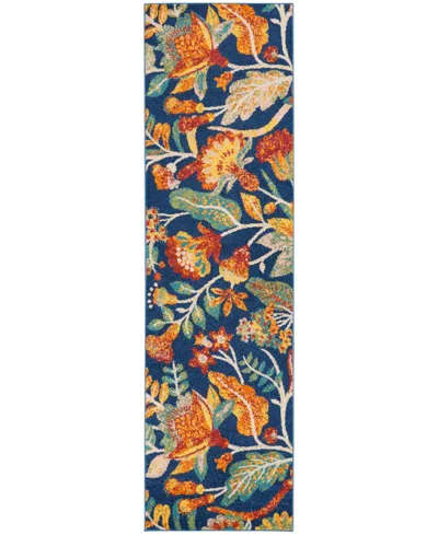 Nourison Home Allur Alr09 2'3" X 7'6" Runner Rug In Multi