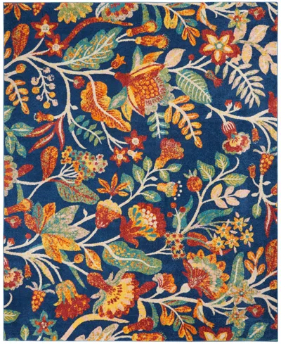 Nourison Home Allur Alr09 7'10" X 9'10" Area Rug In Multi