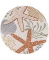 Nourison Home Aloha Alh24 7'10"x7'10" Round Area Rug In Ivory