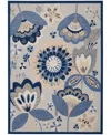 Nourison Home Aloha Alh25 7' X 10' Outdoor Area Rug In Multi