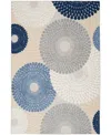 Nourison Home Aloha Alh29 5'3"x7'5" Area Rug In Blue,gray