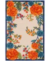 Nourison Home Aloha Alh32 2'8"x4' Area Rug In Multi