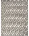 Nourison Home Aloha Alh35 3'6"x5'6" Area Rug In Charcoal