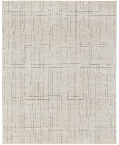Nourison Home Andes And03 7'10"x9'10" Area Rug In Ivory,gray