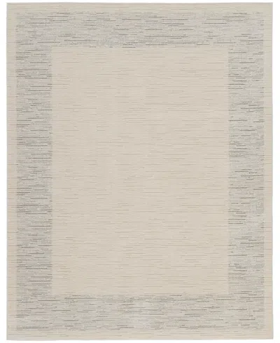 Nourison Home Andes And05 7'10"x9'10" Area Rug In Ivory,gray