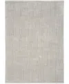 Nourison Home Andes And06 3'11"x5'11" Area Rug In Silver