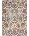 Nourison Home Ankara Global Anr06 5'3"x7'6" Area Rug In White