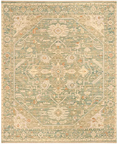 Nourison Home Antique Bloom Anb03 5'6x8'6 Area Rug In Neutral