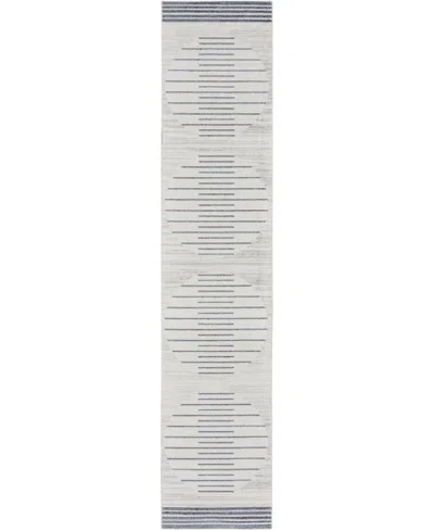 Nourison Home Astra Machine Washable Asw04 2'2" X 8' Runner Area Rug In Multi