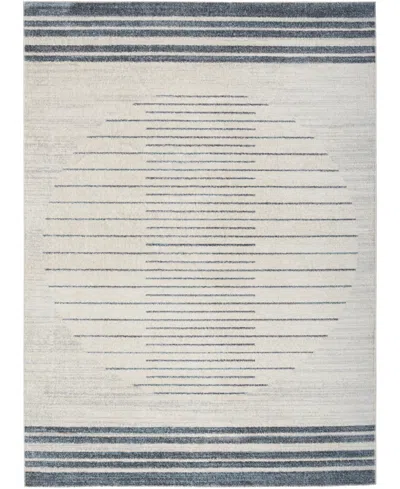 Nourison Home Astra Machine Washable Asw04 6'7" X 9' Area Rug In Multi