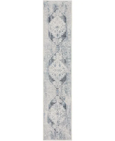 Nourison Home Astra Machine Washable Asw11 2'2" X 10' Runner Area Rug In Multi