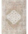 Nourison Home Astra Machine Washable Asw11 5'3" X 7' Area Rug