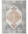 Nourison Home Astra Machine Washable Asw11 5'3" X 7' Area Rug