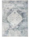 Nourison Home Astra Machine Washable Asw11 5'3" X 7' Area Rug In Multi