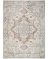 Nourison Home Astra Machine Washable Asw12 5'3" X 7' Area Rug