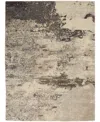 Nourison Home Celestial Ces02 6'7"x9'7" Area Rug In Ivory,gray