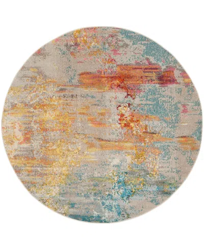 NOURISON HOME CELESTIAL CES02 7'10"X7'10" ROUND AREA RUG