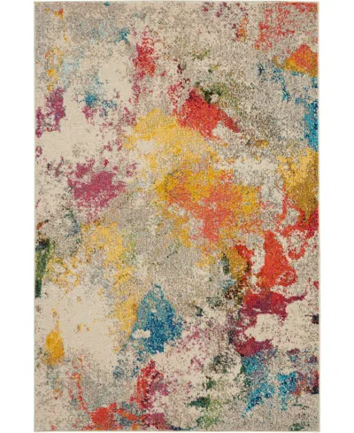 Nourison Home Celestial Ces12 3'11"x5'11" Area Rug In Ivory