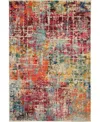 Nourison Home Celestial Ces13 3'11"x5'11" Area Rug In Pink,multi