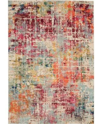 Nourison Home Celestial Ces13 Rug Collection In Pink,multi